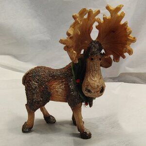 Humor Long Face Wild Moose Figurine